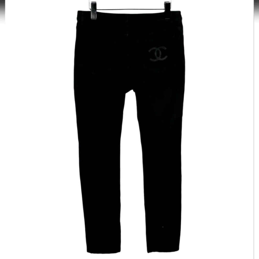 Chanel CC Logo Jeans